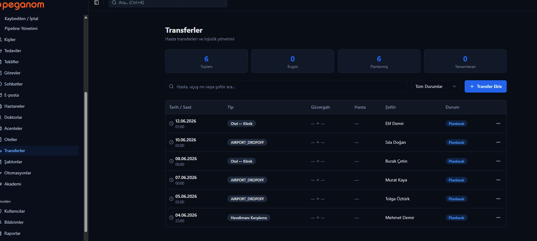 Transferler